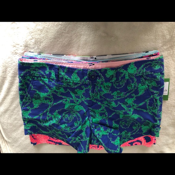 Lot of Lilly Pulitzer cotton shorts - Picture 6 of 6